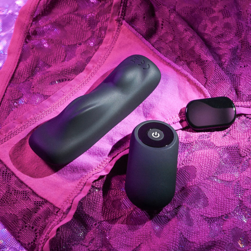 Gender X OUR UNDIE VIBE - Black USB Rechargeable Panty Vibe - Hush Store Sydney 
