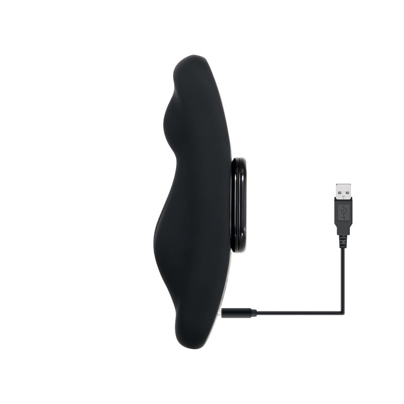 Gender X OUR UNDIE VIBE - Black USB Rechargeable Panty Vibe - Hush Store Sydney 