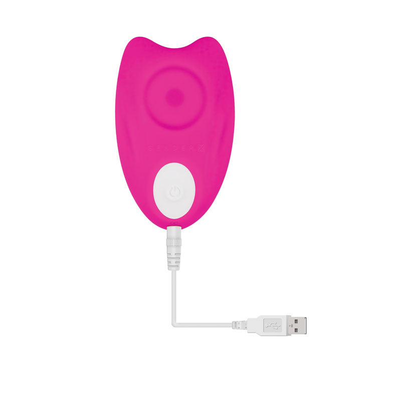 Gender X UNDER THE RADAR - Pink USB Rechargeable Panty Vibe - Hush Store Sydney 