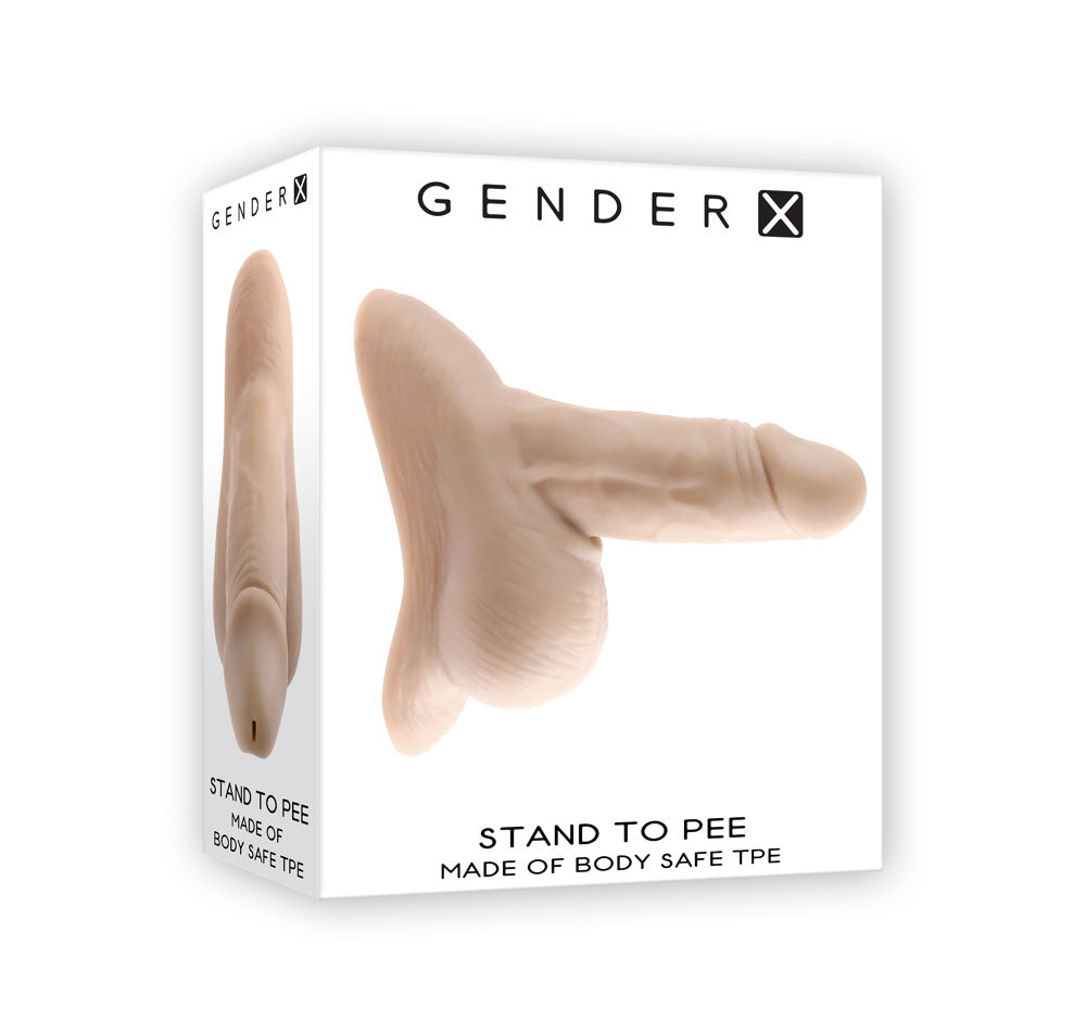 Gender X STAND TO PEE - Light - Flesh Realistic Stand-To-Pee Funnel - Hush Store Sydney 