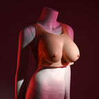 Gender X UNDERGARMENTS - PLATE D-CUP - Light - Flesh Wearable Breasts - D-Cup Size - Hush Store Sydney 