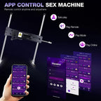 Hismith Premium Special Edition Sex Machine - Black Mains Powered Sex Machine with App Control and Remote