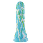 HiSmith Melting Snow Dildo with Kliclok - Blue 23.9 cm Dildo with Kliclok Machine Attachment