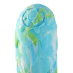 HiSmith Melting Snow Dildo with Kliclok - Blue 23.9 cm Dildo with Kliclok Machine Attachment