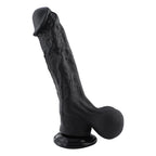 Hismith Huge Black 31.5 cm Dildo with Kliclok - Black 31.5 cm Dildo with Kliclok Machine Attachment