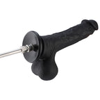 Hismith Huge Black 31.5 cm Dildo with Kliclok - Black 31.5 cm Dildo with Kliclok Machine Attachment