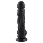 Hismith Huge Black 31.5 cm Dildo with Kliclok - Black 31.5 cm Dildo with Kliclok Machine Attachment