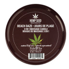 Hemp Seed 3-In-1 Massage Candle - Beach Daze (Coconut & Pineapple) Scented - 170 g