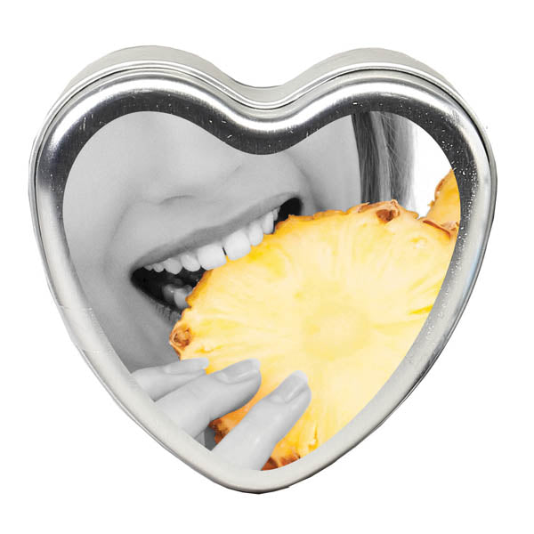 Edible Massage Candle - Tropical Pineapple Flavoured - 113 g - Hush Store Sydney 