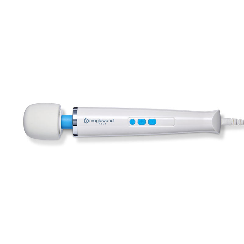 Magic Wand Plus - White Mains Powered Massage Wand - Hush Store Sydney 