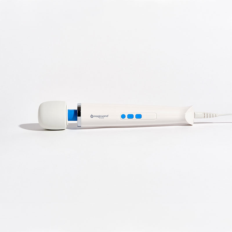 Magic Wand Plus - White Mains Powered Massage Wand - Hush Store Sydney 