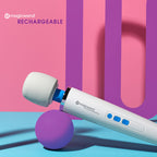 Magic Wand Rechargeable - White Rechargeable Massage Wand - Hush Store Sydney 