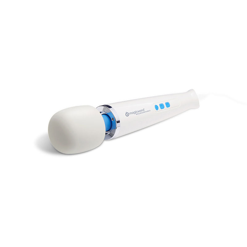 Magic Wand Rechargeable - White Rechargeable Massage Wand - Hush Store Sydney 