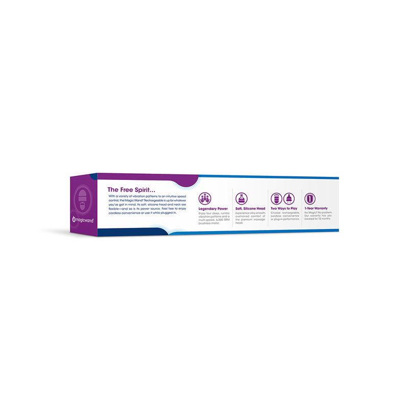 Magic Wand Rechargeable - White Rechargeable Massage Wand - Hush Store Sydney 