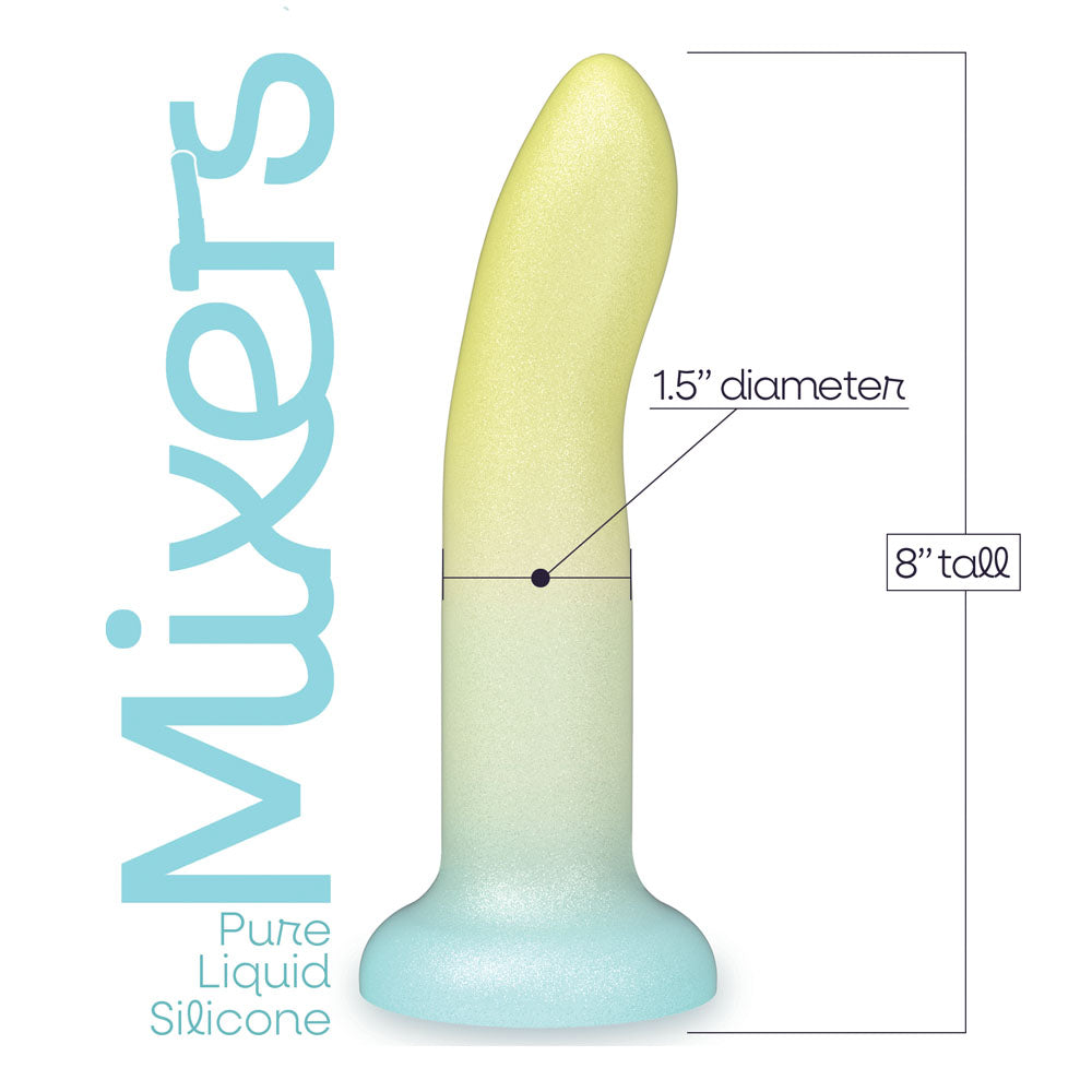 Mixers Lime Rickey - Yellow/Blue 20.3 cm Dildo