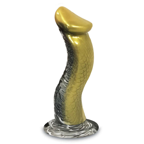 Alien Nation - Venomus - Gold 22.9 cm Snake Fantasy Dong - Hush Store Sydney 