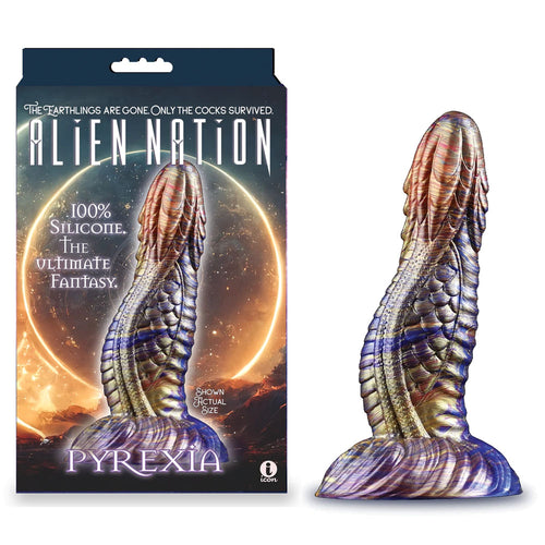 Alien Nation - Pyrexia - Metallic Coloured 17.8 cm Fantasy Dong - Hush Store Sydney 