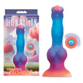 Alien Nation - Glo-Spot - Glow In Dark Coloured 21.6 cm USB Rechargeable Vibrating Fantasy Dong - Hush Store Sydney 