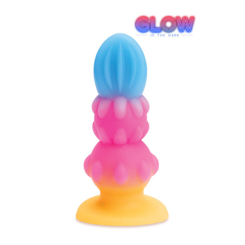 Alien Nation - Sprite - Glow in Dark Coloured 14 cm Fantasy Anal Plug - Hush Store Sydney 