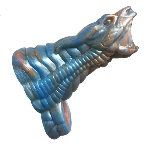Alien Nation - Gila - Blue/Gold 14 cm Penis Sheath - Hush Store Sydney 
