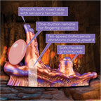 Alien Nation - Copperhead - Coloured USB Rechargeable Vibrating Fantasy Grinder Pad with Remote