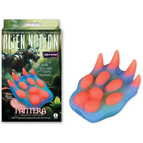 Alien Nation - Pantera - Coloured USB Rechargeable Vibrating Fantasy Grinder Pad with Remote - Hush Store Sydney 