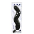 Foxy Fox Tail Silicone Butt Plug - Black - 46 cm Tail - Hush Store Sydney 
