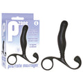 P-Zone Prostate Massager - Black 10 cm Prostate Massager - Hush Store Sydney 