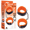 Orange Is The New Black - Love Cuffs - Wrist - Black Fluffy Wrist Restraints - Hush Store Sydney 