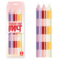 The 9's Make Me Melt Drip Candle 3-Pk - Pastellines - Pastel Coloured Drip Candles - 3 Pack - Hush Store Sydney 