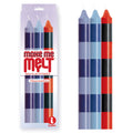 The 9's Make Me Melt Drip Candle 3-Pk, Passionettes - Passion Coloured Drip Candles - 3 Pack - Hush Store Sydney 