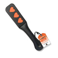 The 9's Orange Is The New Black, Slap Paddle Hearts - Black Paddle - Hush Store Sydney 