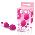 The 9's S-Kegels - Pink Silicone Kegel Balls - Hush Store Sydney 