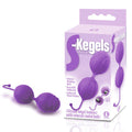 The 9's S-Kegels - Purple Silicone Kegel Balls - Hush Store Sydney 