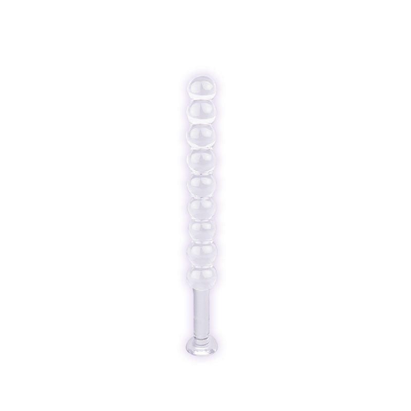  Spherical - Clear Glass 17.8 cm Anal Beads
