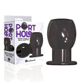 The 9's Port Hole, Hollow Butt Plug - Black Hollow Butt Plug - Hush Store Sydney 