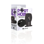 The 9's Port Hole, Hollow Butt Plug - Black Hollow Butt Plug - Hush Store Sydney 