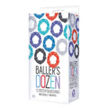 Baller's Dozen - Beaded - Individually Wrapped Cock Rings - Pack of 12 - Hush Store Sydney 
