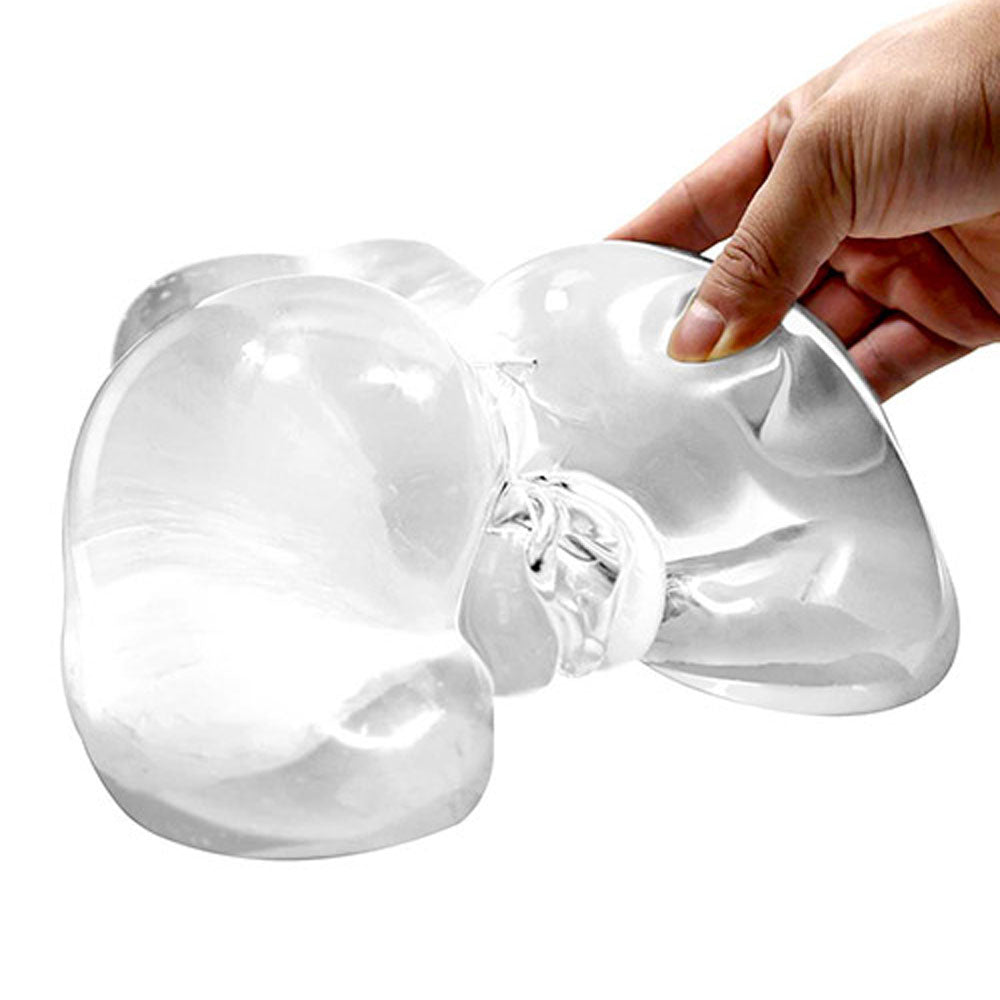 Adam & Eve PEEK A BOOTY - Clear Doggy Style Masturbator - Hush Store Sydney 