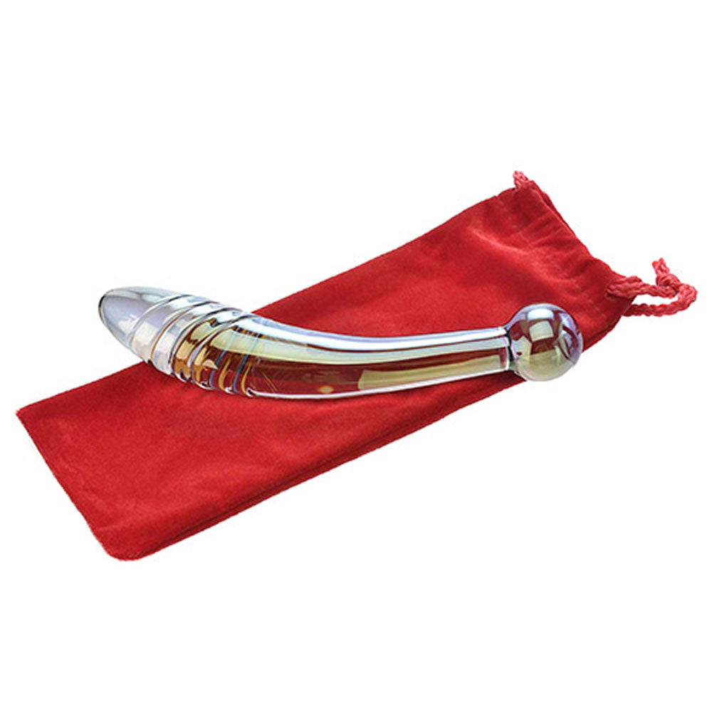 Adam & Eve FAIRY WAND - 22 cm Glass Dildo