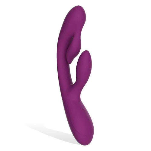 Adam & Eve G-VIBE + - Purple 23 cm USB Rechargeable Triple Stimulating Vibrator - Hush Store Sydney 