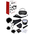 Adam & Eve MIDNIGHT MOODS COLLECTION - Black Couples Bondage Kit - Set of 10 Pieces - Hush Store Sydney 