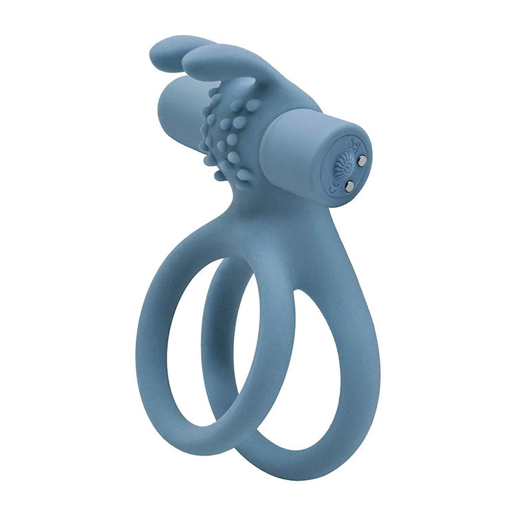 Adam & Eve ROCKIN RUMBLER ENHANCERS - Silicone Cock Rings with Rechargeable Vibrating Bullet - Set of 3