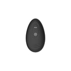 Adam & Eve OMEGA Vibrating Plug - Black 10 cm USB Rechargeable Vibrating Butt Plug with Remote