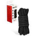 Adam & Eve BONDAGE ROPE - 3 metre (10 feet) - Black Bondage Rope - 3 metre Length - Hush Store Sydney 