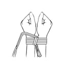 Adam & Eve BONDAGE ROPE - 9 metre (30 feet) - Black Bondage Rope - 9 metre Length