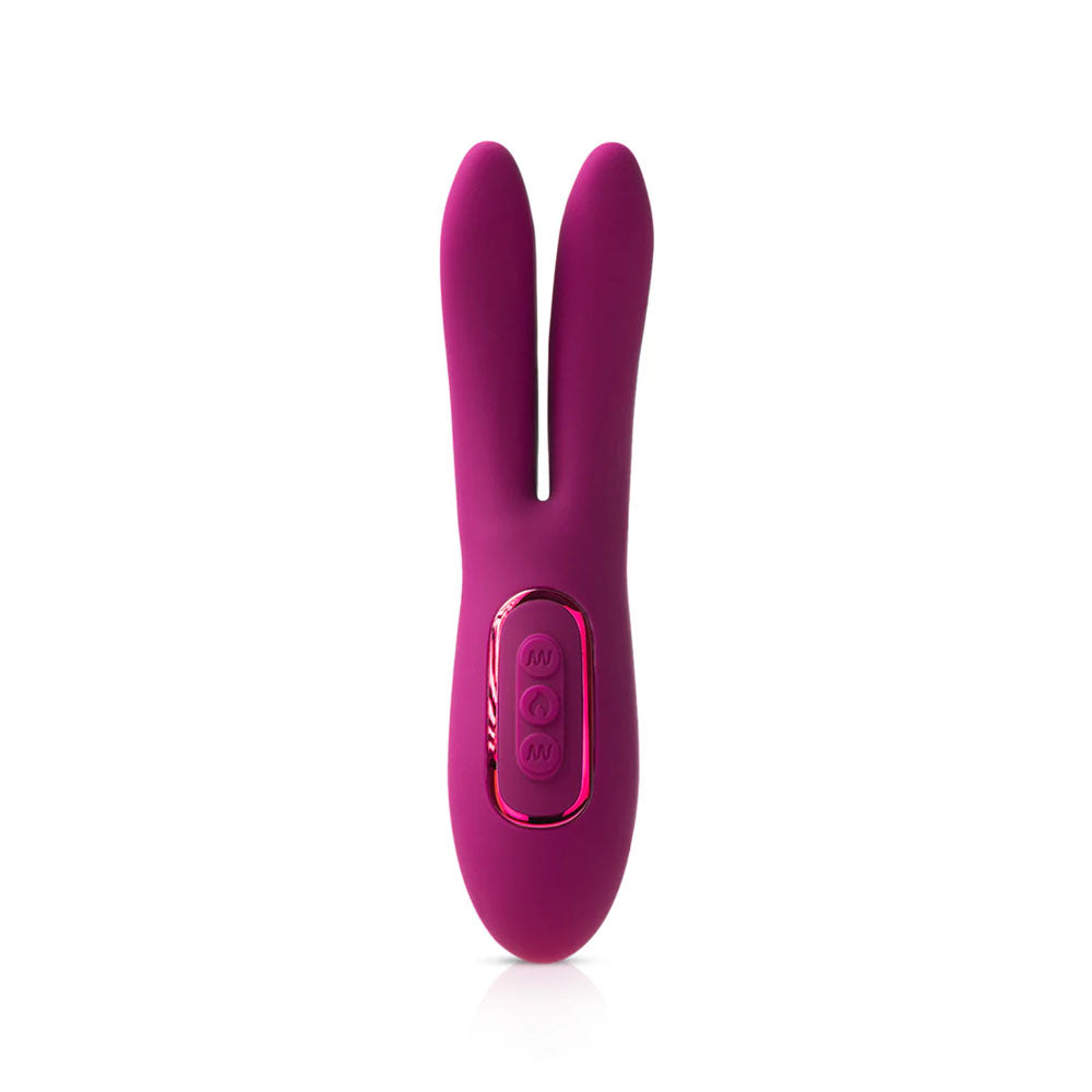 JimmyJane Solis Ascend 2 PRO - Purple 16 cm USB Rechargeable Dual Tip Stimulator - Hush Store Sydney 