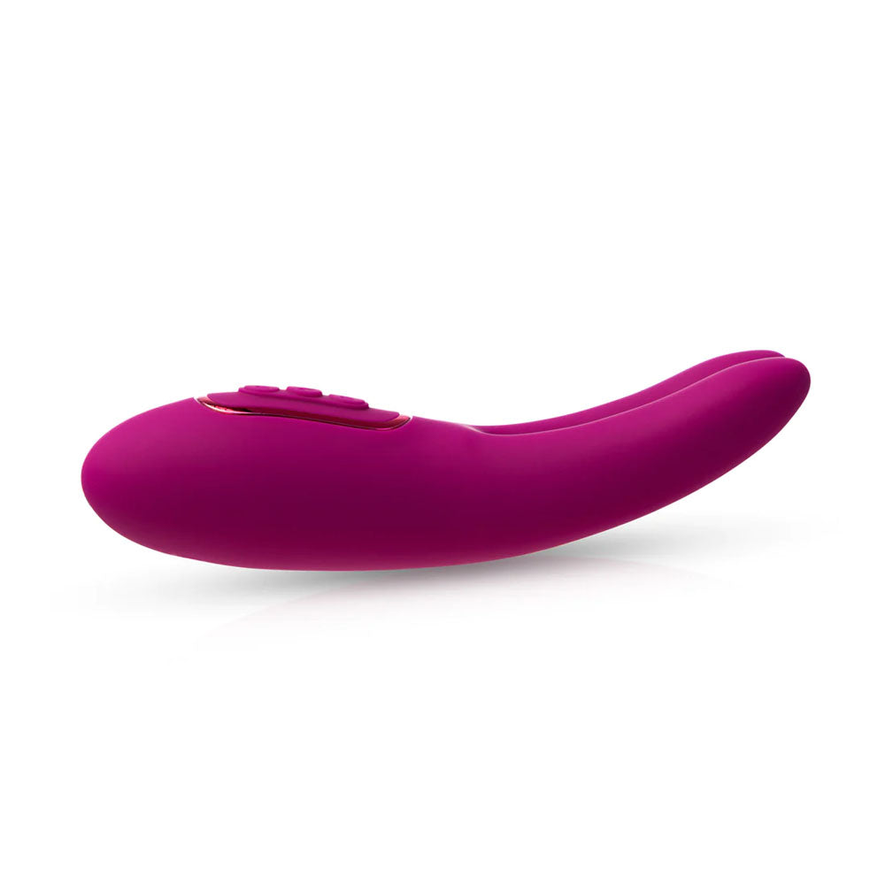 JimmyJane Solis Ascend 2 PRO - Purple 16 cm USB Rechargeable Dual Tip Stimulator - Hush Store Sydney 