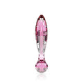JimmyJane Dillenia Vetro - Pink Glass 16.3 cm Dildo - Hush Store Sydney 