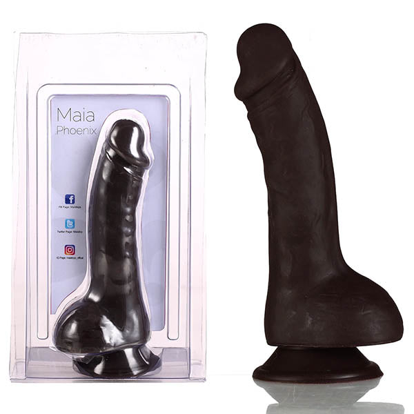 Maia Phoenix - Black 20.3 cm Dong - Hush Store Sydney 
